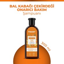 3 Adet Tresan Bal Kabağı Çekirdeği Onarıcı Sülfatsız Bakım Şampuanı 300 ml