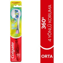 5 Adet Colgate 360 Advanced Diş Fırçası (Orta)