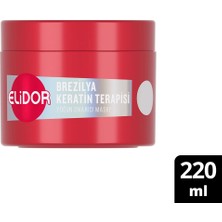 Elidor Brezilya Keratin Terapisi Yoğun Onarıcı Saç Bakım Maskesi 220 ml