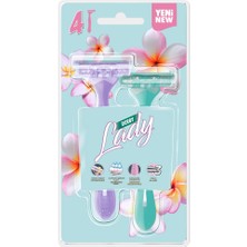 Derby Lady Platinum 3 Blister 4'lü Tıraş Bıçağı