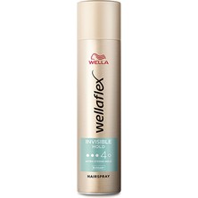 3 Adet Wella Wellaflex Invisible Hold Görünmez Tutuş Sağlayan Saç Spreyi Extra Strong Hold 75 ml - 4/5 Hold
