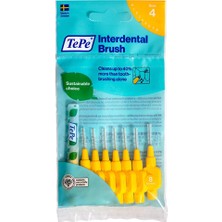 3 Adet Tepe Arayüz Fırçası 0.7 mm Sarı 8'li Paket