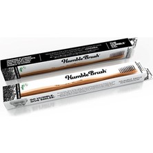 3 Adet Humble Brush Soft Yetişkin Diş Fırçası Kömür (Charcoal Fırça Kılları)