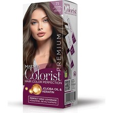 5 Adet Master Colorist Premium Krem Saç Boyası 7.1 Küllü Kumral
