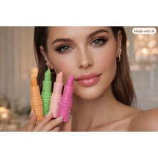 Sibela Beauty Renk Değiştiren Dudak Balmı - Sıcaklığa Göre Renk Alan Nemlendirici Dudak Bakım Ruju