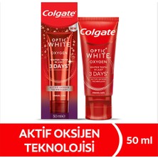 4 Adet Colgate Optic White Oxygen Diş Macunu 50 ml
