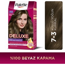 4 Adet Palette Deluxe Yoğun Renkler Saç Boyası 7-3 Küllü Yoğun Kumral