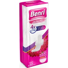 5 Adet Benri Hijyenik Ped Uzun Çoklu 20'li