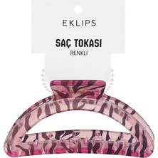 Eklips Zebra Oval Mandal Toka Pembe