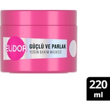 5 Adet Elidor Güçlü ve Parlak Yoğun Saç Bakım Maskesi 220 ml
