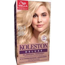 5 Adet Wella Koleston Deluxe Amonyaksız Kit Saç Boyası 10/1 Ektsra Açık Küllü Kumral