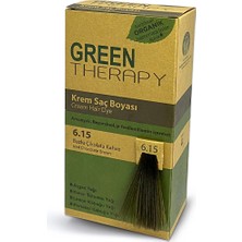 5 Adet Green Therapy Krem Saç Boyası 6.15 Buzlu Çikolata Kahve