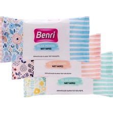 2 Adet Benri Islak Mendil 15X3'LÜ