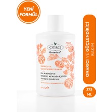 5 Adet Otacı Botanics+ Onarıcı ve Güçlendirici Bitkisel Bakım Şampuanı Bal Kabağı ve Bitkisel Keratin 375 ml