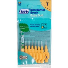5 Adet Tepe X-Soft Arayüz Fırçası 0.45 mm Turuncu 8'li Paket