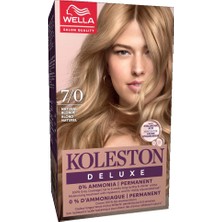 4 Adet Wella Koleston Deluxe Amonyaksız Kit Saç Boyası 7/0 Kumral
