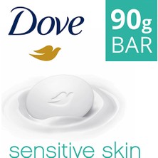 2 Adet Dove Beauty Cream Bar Sensitive Skin Nemlendirici Krem Sabun 90 gr