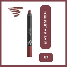 2 Adet Golden Rose Matte Lipstick crayon Ruj No:21
