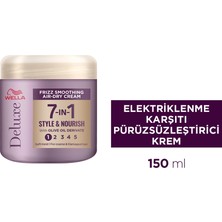 2 Adet Wella Deluxe Elektriklenme Karşıtı Pürüzsüzleştirici Saç Bakım Kremi 150 ml