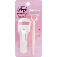 4 Adet Eklips Kirpik Kıvırıcı ve Kirpik Tarağı