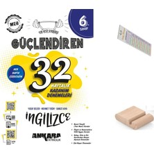 Ankara Yayıncılık 6.sınıf Ingilizce 32 Hafta Kazanım Deneme Maarif Model 2027+ÇÖZÜM Ayracı+Telefon Tutucu