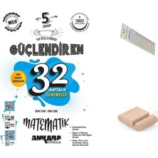 Ankara Yayıncılık 5.sınıf Matematik 32 Hafta Kazanım Deneme Maarif Model 2027+ÇÖZÜM Ayracı+Telefon Tutucu
