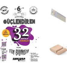 Ankara Yayıncılık 6.sınıf Fen 32 Hafta Kazanım Deneme Maarif Model 2027+ÇÖZÜM Ayracı+Telefon Tutucu