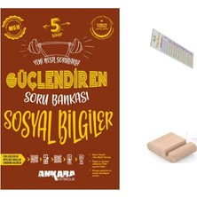 Ankara Yayıncılık 5.sınıf Sosyal Bilgiler Güçlendiren Soru Bankası Maarif Model 2027+ÇÖZÜM Ayracı+Telefon Tutucu