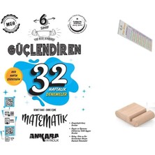 Ankara Yayıncılık 6.sınıf Matematik 32 Hafta Kazanım Deneme Maarif Model 2027+ÇÖZÜM Ayracı+Telefon Tutucu