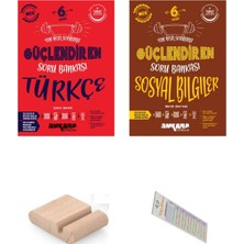Ankara Yayıncılık 6.sınıf Sosyal Bilgiler Türkçe Güçlendiren Soru Bankası Maarif Model 2027+ÇÖZÜM Ayracı+Tlf Tutucu