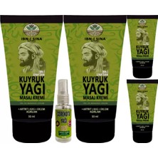 Sh 3 Adet Ibn-I Sina Kuyruk Yağı Kremi 50 ml + 1 Adet 30 ml Çörek Otu Yağı Sh Najmaddin