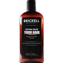 Najmaddin Sh Brickell Saç, Sakal Beyazlık Giderci ve Renklendirci Şampuan 237 ml 3 Adet Hair, Beard Whitene