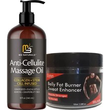 Najmaddin Sh Kadınlar Için Eelhoe Fatburnerwoman 100 ml + Anti-Cellulite Massage Oil  240 ml Masaj Yağı Sh