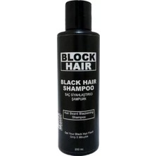 Sh Block Hair Saç Koyulaştırıcı Siyahlaştırıcı Bakım Şampuanı 200ML Sh Najmaddin