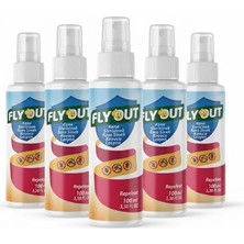 Fly Out 100 ml Sinek ve Kene Kovucu Losyon 5'li Avantaj Paketi