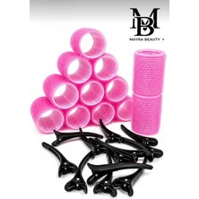 By Maya Beauty Nail Bigudi • 12'li Bigudi Seti • Saç Bigudisi