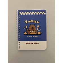 Capybara 1 Adet Not Defteri Kapibara Defter