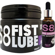Bezos Stimul8 Lube Fist Lube LUBRIKANT500 ml Krem + Stimul8 Kadınlari Etkiııeyendamla