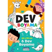 Çamlıca Çocuk Yayınları Dev Boyama   6 Dev Boyama