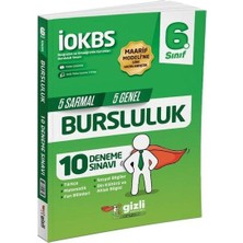 Gizli Yayınları 6. Sınıf 10 Bursluluk Deneme Kitabı İOKBS Hazırlık İçin Güvenilir Rehber