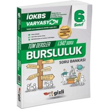 Gizli Yayınları 6. Sınıf Varyasyon Tüm Dersler Bursluluk Konu Özetli Soru Bankası
