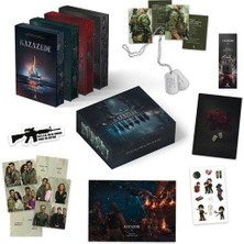 Pukka Yayınları Kazazede Serisi Seti   4 Kitap Takım   Kenar Boyamalı   Kutulu (Ciltli)