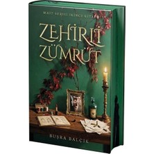 Vera Kitap Zehirli Zümrüt   Mait Serisi Ikinci Kitap   Yan Boyamalı Özel Baskı (Ciltli)