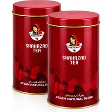 Shahrzad Siyah Iran Teneke Kokusuz Kutu Çay 2X500 gr