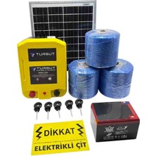 Turgut Teknoloji Yıldıran Elektrikli Çit Sistemleri Domuz Ayı Kovucu Güneş Panelli Set