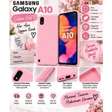 Samsung A10 Telefon Kılıfı  Darbe Korumalı Silikon Kılıf Pembe