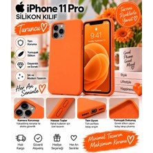 S.a.y Aksesuar Iphone 11 Pro Uyumlu - Darbe Korumalı Kılıf Turuncu