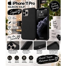 İPHONE 11 PRO Uyumlu -  Darbe Korumalı Kılıf Siyah - Siyah