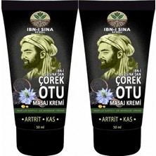Bezos Ibn-I Sina Çörek Otu Kremi 2 Adet 50 ml / Teskin Masaj Kremi