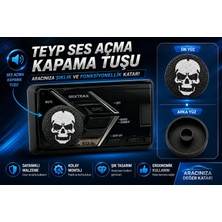 YSN Sounds Universal Teyp Düğmesi - Bir Çok Teyp Için Ses Açma Kapama Düğmesi , Kuru Kafa Teyp Ses Tuşu